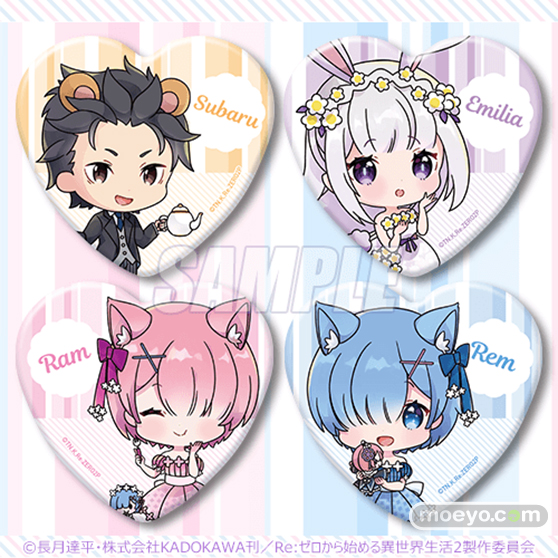 “くじ引き堂”で「Re:ゼロから始める異世界生活」のラム&レム誕生日イラストグッズが登場!!