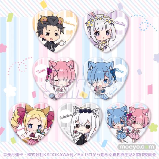 “くじ引き堂”で「Re:ゼロから始める異世界生活」のラム&レム誕生日イラストグッズが登場!!