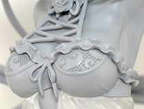 スピリテイル新作美少女フィギュア「時崎狂三 ランジェリー水着ver.」監修中原型が展示！【WF2022冬】