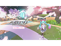 千本桜のメタバースで初音ミクとお花見 『MIKU LAND 2022 YOSAKURA』 「ニコニコ超会議2022」との同時開催が決定！ 個人サポーター募集開始
