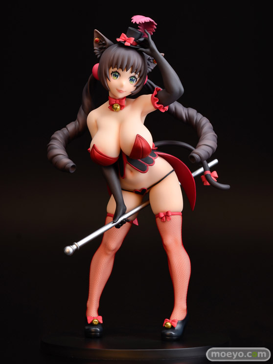 Q-six はましま薫夫オリジナル バーレスクキャット ベル  黒猫ver. ノルグレコ きたかわ フィギュア エロ キャストオフ 製品版 01