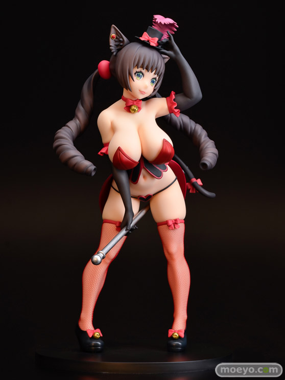 Q-six はましま薫夫オリジナル バーレスクキャット ベル  黒猫ver. ノルグレコ きたかわ フィギュア エロ キャストオフ 製品版 02