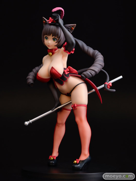 Q-six はましま薫夫オリジナル バーレスクキャット ベル  黒猫ver. ノルグレコ きたかわ フィギュア エロ キャストオフ 製品版 05