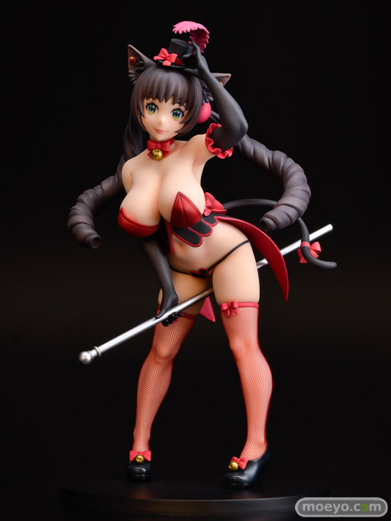 Q-six はましま薫夫オリジナル バーレスクキャット ベル  黒猫ver. ノルグレコ きたかわ フィギュア エロ キャストオフ 製品版 06