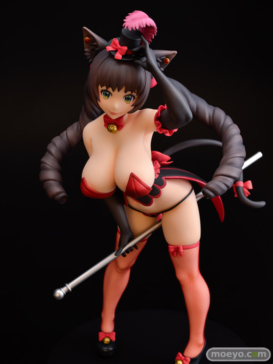 Q-six はましま薫夫オリジナル バーレスクキャット ベル  黒猫ver. ノルグレコ きたかわ フィギュア エロ キャストオフ 製品版 09