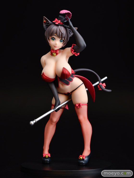 Q-six はましま薫夫オリジナル バーレスクキャット ベル  黒猫ver. ノルグレコ きたかわ フィギュア エロ キャストオフ 製品版 11