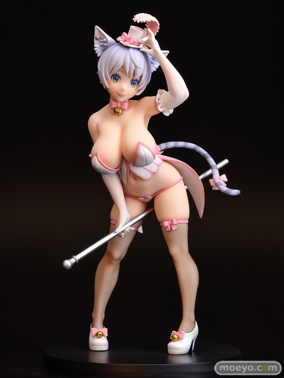 Q-six はましま薫夫オリジナル バーレスクキャット ベル  白猫ver. ノルグレコ きたかわ フィギュア エロ キャストオフ 製品版 01