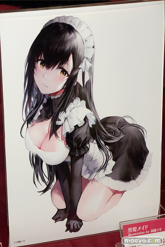 えいてぃーん 『黒髪メイド』illustration by 羽織イオ Side-A フィギュア エロ ワンダーフェスティバル2022 [冬] 08