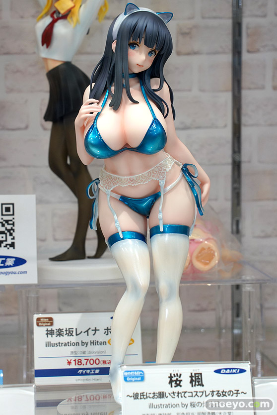 秋葉原の新作フィギュア展示の様子 ボークス  01