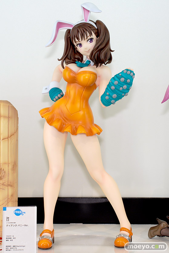 ワンホビ35 フィギュア フリーイング 七つの大罪 憤怒の審判 ディアンヌ バニーVer. 盛蔵 松田モデル ドラゴンクラフト 01