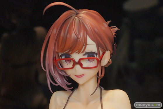 ユニオンクリエイティブ 92Mイラスト『近視の姉 水着Ver.』 カーブモデルズ デザインココ フィギュア ワンダーフェスティバル2022 [冬] 05