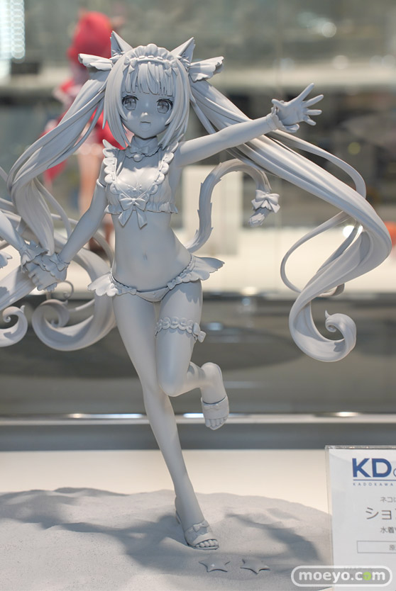 KADOKAWA KDcolle ネコぱら ショコラ 水着Ver. イクリエ アリスグリント フィギュア あみあみホビーキャンプ代替展示 01