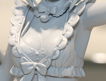 【AHC代替展示】KADOKAWA新作美少女フィギュア「ネコぱら ショコラ 水着Ver.」監修中原型が展示！