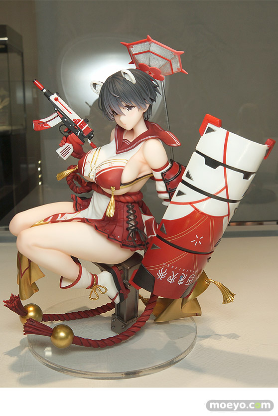 AniGift ブルーアーカイブ -Blue Archive- 春日ツバキ 時のアーク 茶多豚々 フィギュア　あみあみホビーキャンプ代替展示 01