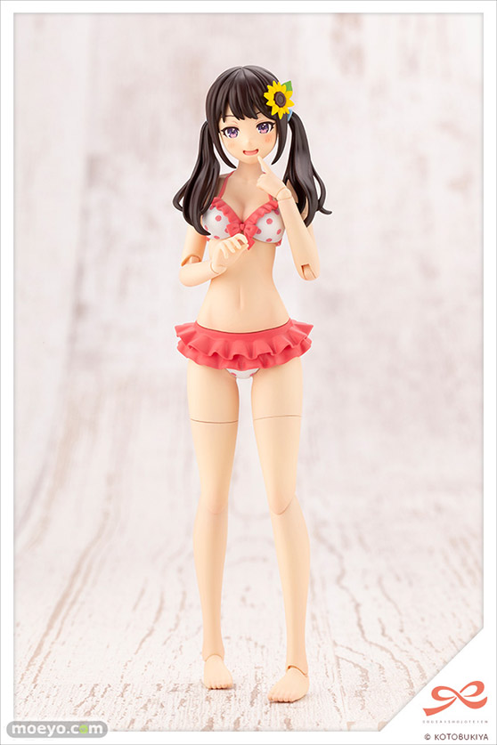 コトブキヤ 創彩少女庭園 結城まどか[水着]  森倉円 丸家裕之介 プラモデル 07