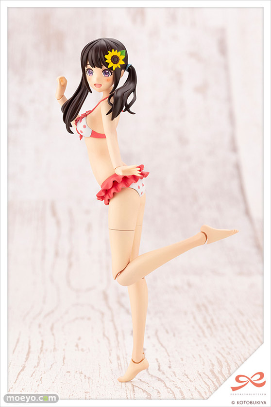 コトブキヤ 創彩少女庭園 結城まどか[水着]  森倉円 丸家裕之介 プラモデル 08