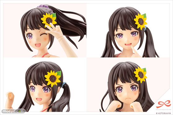 コトブキヤ 創彩少女庭園 結城まどか[水着]  森倉円 丸家裕之介 プラモデル 13