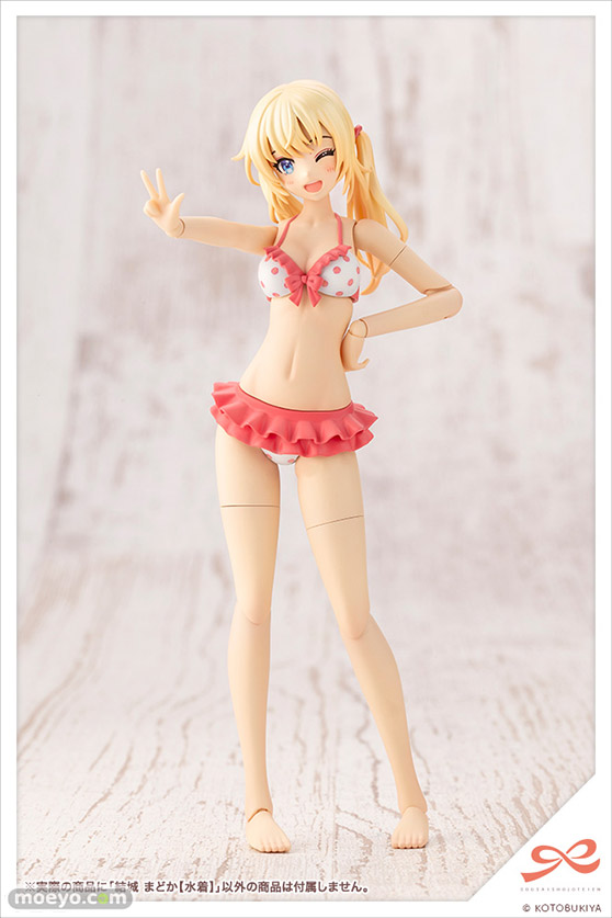 コトブキヤ 創彩少女庭園 結城まどか[水着]  森倉円 丸家裕之介 プラモデル 16