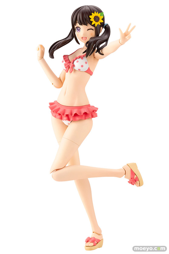 コトブキヤ 創彩少女庭園 結城まどか[水着]  森倉円 丸家裕之介 プラモデル 24