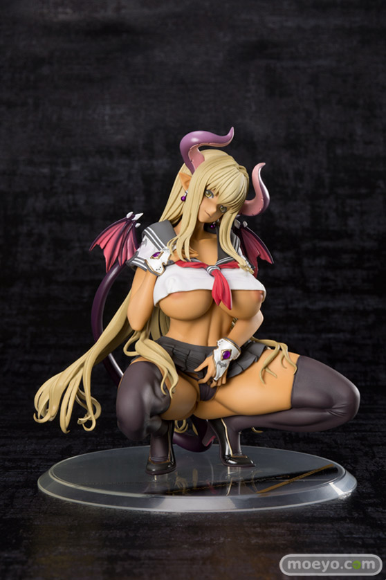 オーキッドシード セーラーサキュバス サファイア -ポイズンブラック- コミックアンリアル Vol.33 Cover GALdesigned by モグダン（再販） モヒオ フィギュア エロ キャストオフ 04