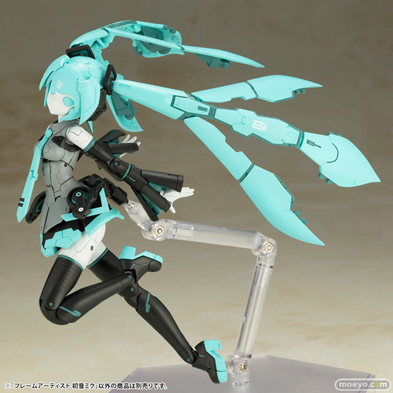 コトブキヤ フレームアームズ フレームアーティスト 初音ミク 1/100 プラモデル 06