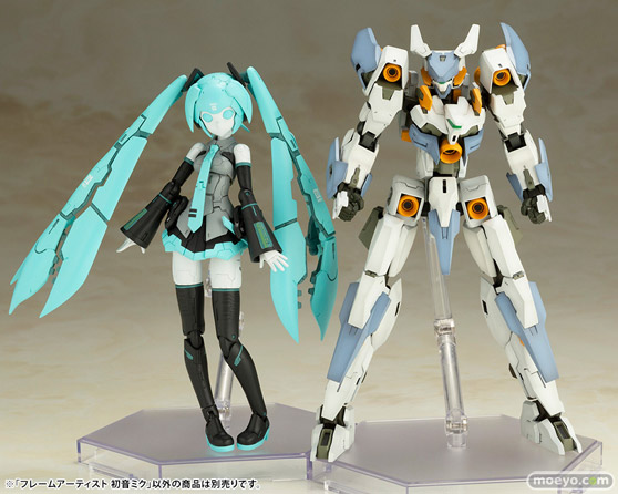コトブキヤ フレームアームズ フレームアーティスト 初音ミク 1/100 プラモデル 10