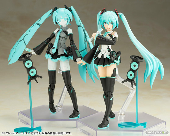 コトブキヤ フレームアームズ フレームアーティスト 初音ミク 1/100 プラモデル 11