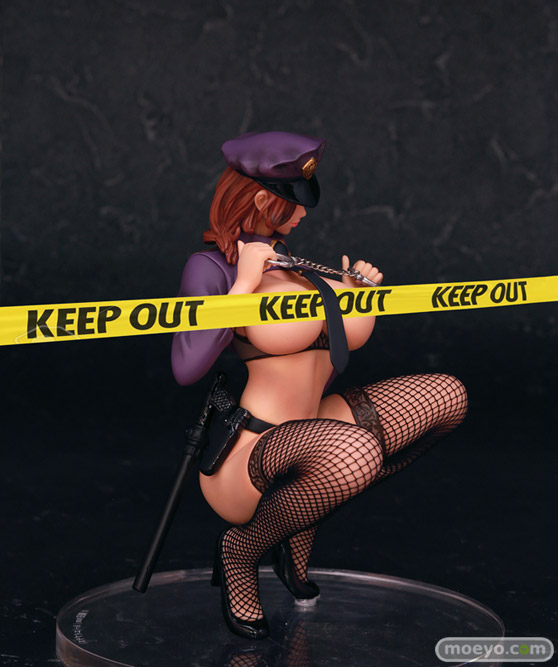 A+(エイプラス) 淫乱ドS婦警 暁子(あきこ)Ver.1.1 Designed by 織田non 龍佑 フィギュア エロ 09