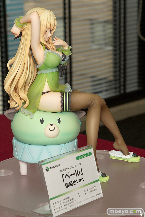 ブロッコリー 超次元ゲイム ネプテューヌ「ベール」寝起きVer. フィギュア 千鶴 まいもっち 松うに アリスグリント 第16回 カフェレオキャラクターコンベンション2022春 02