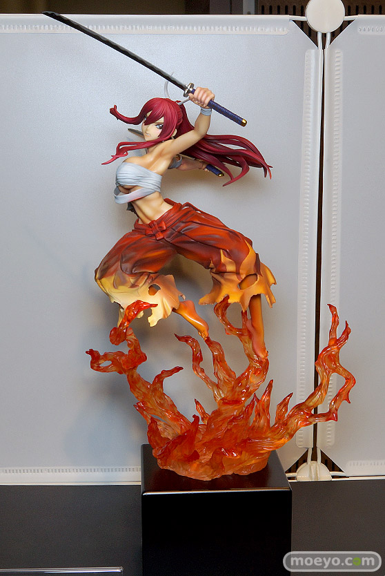 オルカトイズ FAIRY TAIL エルザ・スカーレット 侍-光炎万丈-ver.紅 フィギュア 白髪隆行 第16回 カフェレオキャラクターコンベンション2022春 01