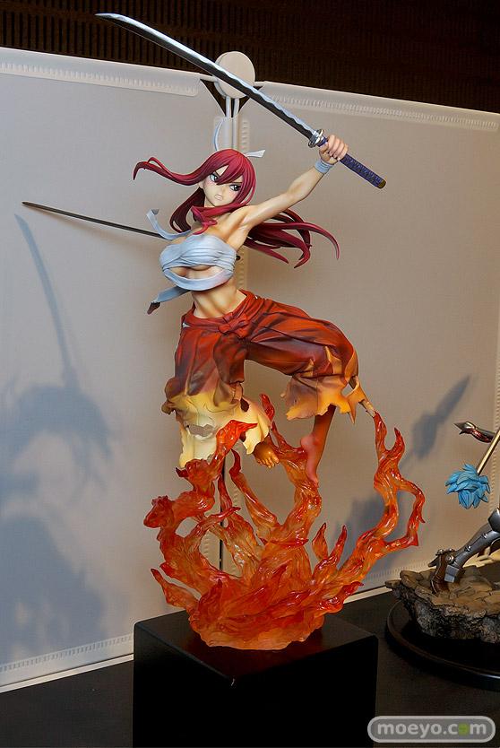 オルカトイズ FAIRY TAIL エルザ・スカーレット 侍-光炎万丈-ver.紅 フィギュア 白髪隆行 第16回 カフェレオキャラクターコンベンション2022春 02