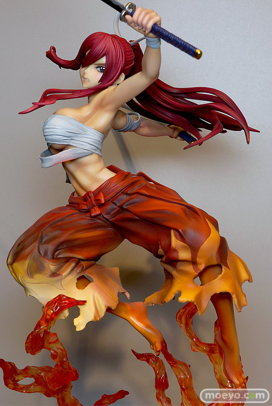 オルカトイズ FAIRY TAIL エルザ・スカーレット 侍-光炎万丈-ver.紅 フィギュア 白髪隆行 第16回 カフェレオキャラクターコンベンション2022春 05