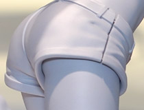 【AHC代替展示】KADOKAWA新作美少女フィギュア「痛いのは嫌なので防御力に極振りしたいと思います。② サリー 水着Ver.」監修中原型が展示！