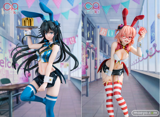 KADOKAWA CAworks『やはり俺の青春ラブコメはまちがっている。完』雪ノ下雪乃 由比ヶ浜結衣 カジノパーティーVer. 鴨川みそ タケ フィギュア 01