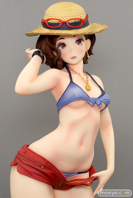 ダイキ工業 岸見栄子 営業先でムチッと海水浴ver. 唐詩郎 わきメカのまつ フィギュア エロ 製品版 08