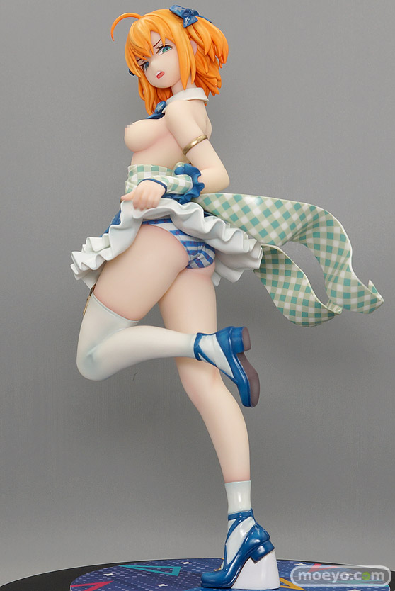 エモントイズ 嫌な顔されながらおパンツ見せてもらいたい  アイドルのYuina フィギュア パンツ  製品版 28