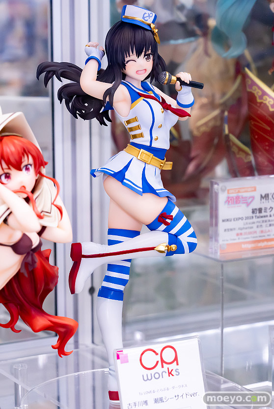 KADOKAWA CAworks To LOVEる-とらぶる- ダークネス 古手川唯 潮風シーサイドver. アトリエ4eyes 月柳 正村制作所 フィギュア あみあみ 02