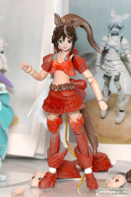 画像　フィギュア　サンプル　レビュー　ワンダーフェスティバル2022 [冬]　たーみなす パラダイス・カフェ 青銅CIRCUS 05