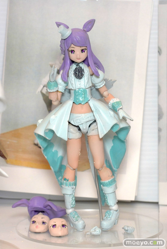 画像　フィギュア　サンプル　レビュー　ワンダーフェスティバル2022 [冬]　たーみなす パラダイス・カフェ 青銅CIRCUS 06