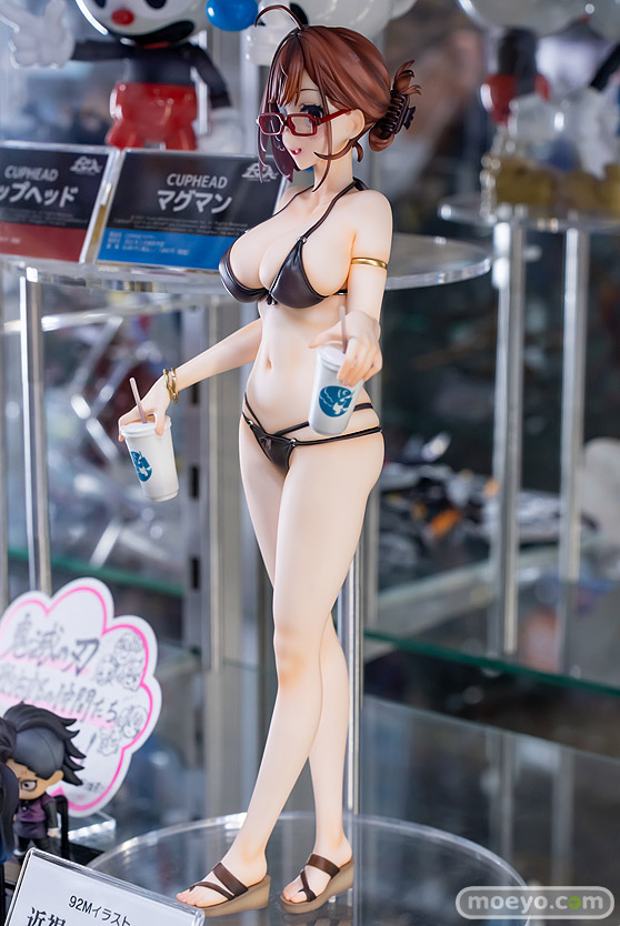 ユニオンクリエイティブ 92Mイラスト『近視の姉 水着Ver.』 カーブモデルズ デザインココ イエローサブマリン 04