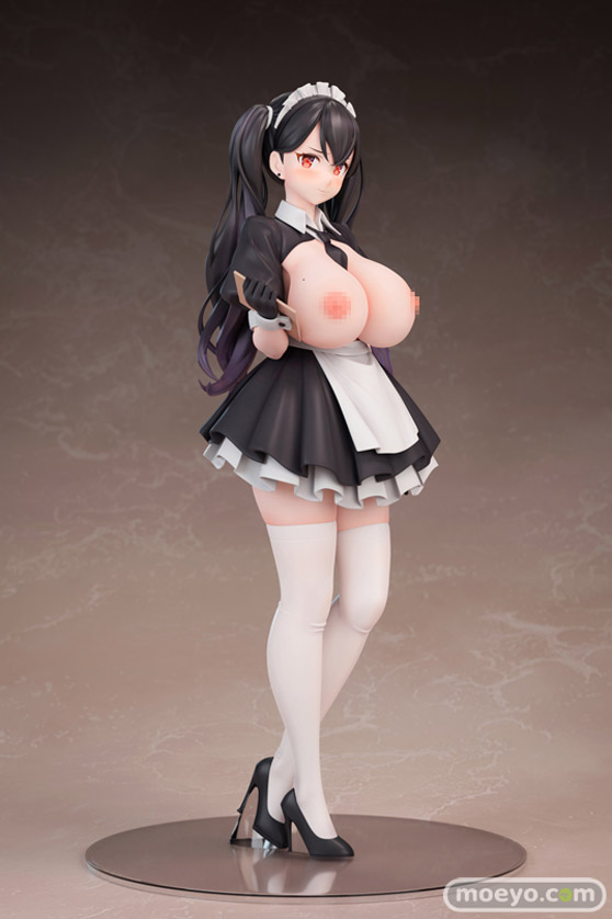 insight(インサイト) ポップキュン イラスト「高時給メイドカフェ店員さん」脱衣ver. hisu フィギュア エロ 07