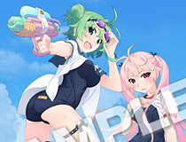 【アダルトグッズ】ネイティブ新作エログッズ「ぽよよん♥ろっくオリジナルキャラクター 好久水みどり＆ぴんく タペストリー」予約受付中！