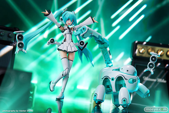 コトブキヤ フレームアームズ・ガール フレームミュージック・ガール 初音ミク[マルットイズVer.]with TAMOTU[ミクVer.] プラモデル 清水康智 堀克彦 MiZ(水野功貴) フィギュア 01