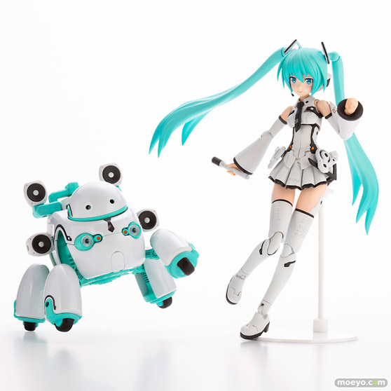 コトブキヤ フレームアームズ・ガール フレームミュージック・ガール 初音ミク[マルットイズVer.]with TAMOTU[ミクVer.] プラモデル 清水康智 堀克彦 MiZ(水野功貴) フィギュア 14