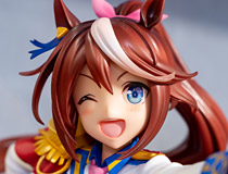 コトブキヤ新作美少女フィギュア「ウマ娘 プリティーダービー [夢は掲げるものなのだっ！]トウカイテイオー」彩色サンプルがアキバで展示！