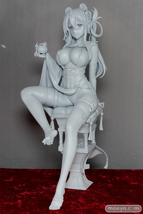 ロケットボーイ お香を持ったチャイナ娘 魚デニム フィギュア エロ makoto げぼぼ エロホビ 第3回 ネイティブグループ合同展示会 01