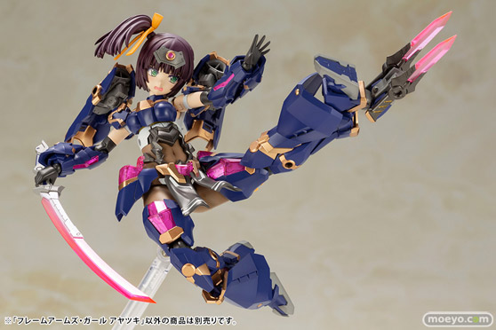 コトブキヤ フレームアームズ・ガール アヤツキ プラモデル 清水康智 八音 フィギュア 14