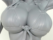 【ワンホビG 2022 Spring】Wonderful Works新作美少女フィギュア「トリダモノ オリジナルイラスト （仮）水着のお姉さん」監修中原型が展示！