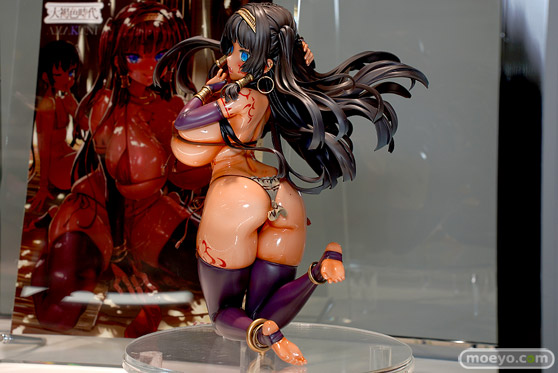 あみあみ×AMAKUNI 大褐色時代 シャハナ=ナーナ ぬるテカ艶肌Ver. ヤドカリ obZen フィギュア  あみあみホビーキャンプ代替展示 06