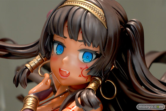 あみあみ×AMAKUNI 大褐色時代 シャハナ=ナーナ ぬるテカ艶肌Ver. ヤドカリ obZen フィギュア  あみあみホビーキャンプ代替展示 08